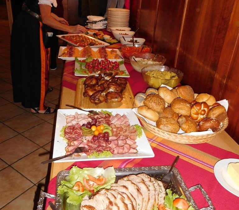 Weihnachtsfeier im Sportheim