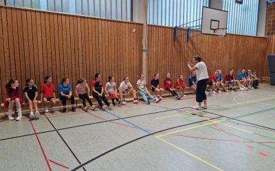 Spezialtraining für die weibliche D und C Jugend