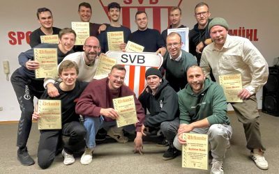 Herren I für Aufstieg geehrt