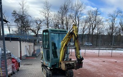 Startschuss für unsere Flutlichtanlage