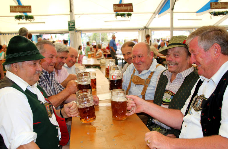 Volksfest Bruckmühl Senioren-Stammtisch