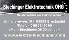 Logo Elektro Blechinger