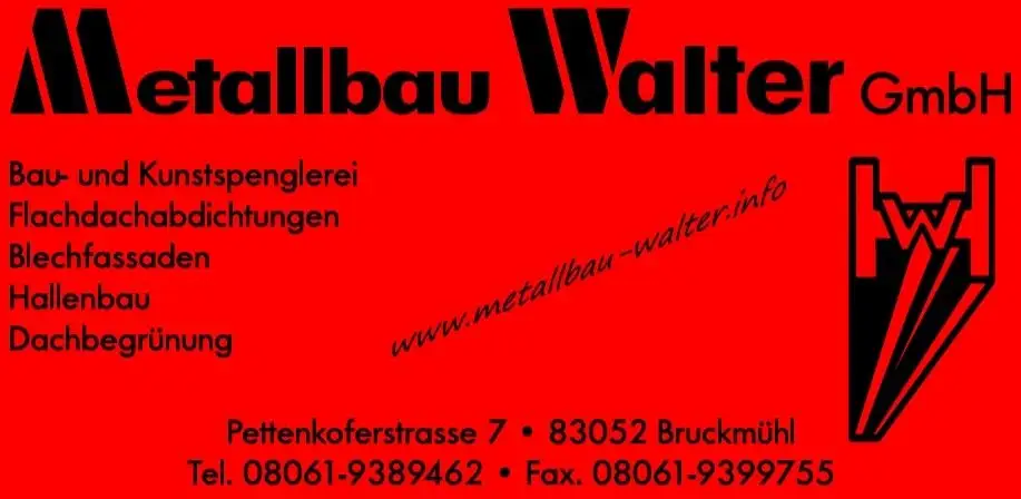 Logo Metallbau Walter GmbH