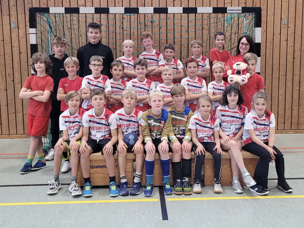 Foto E-Jugend Handball des SV Bruckmühl