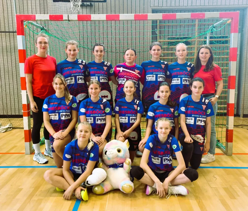 Foto wb-Mannschaft Handball SV Bruckmühl