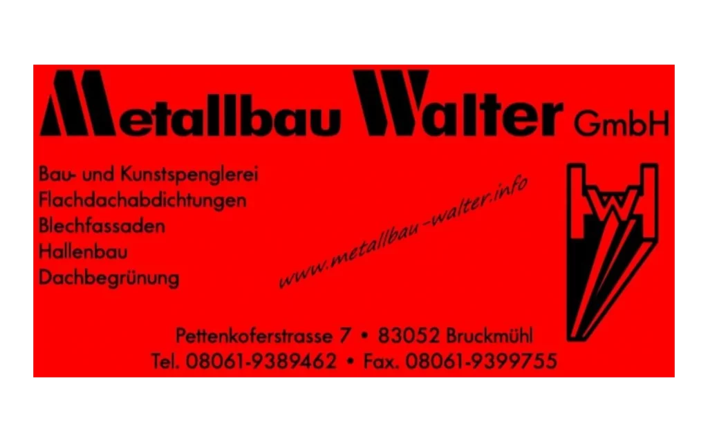 Logo Metallbau Walter GmbH